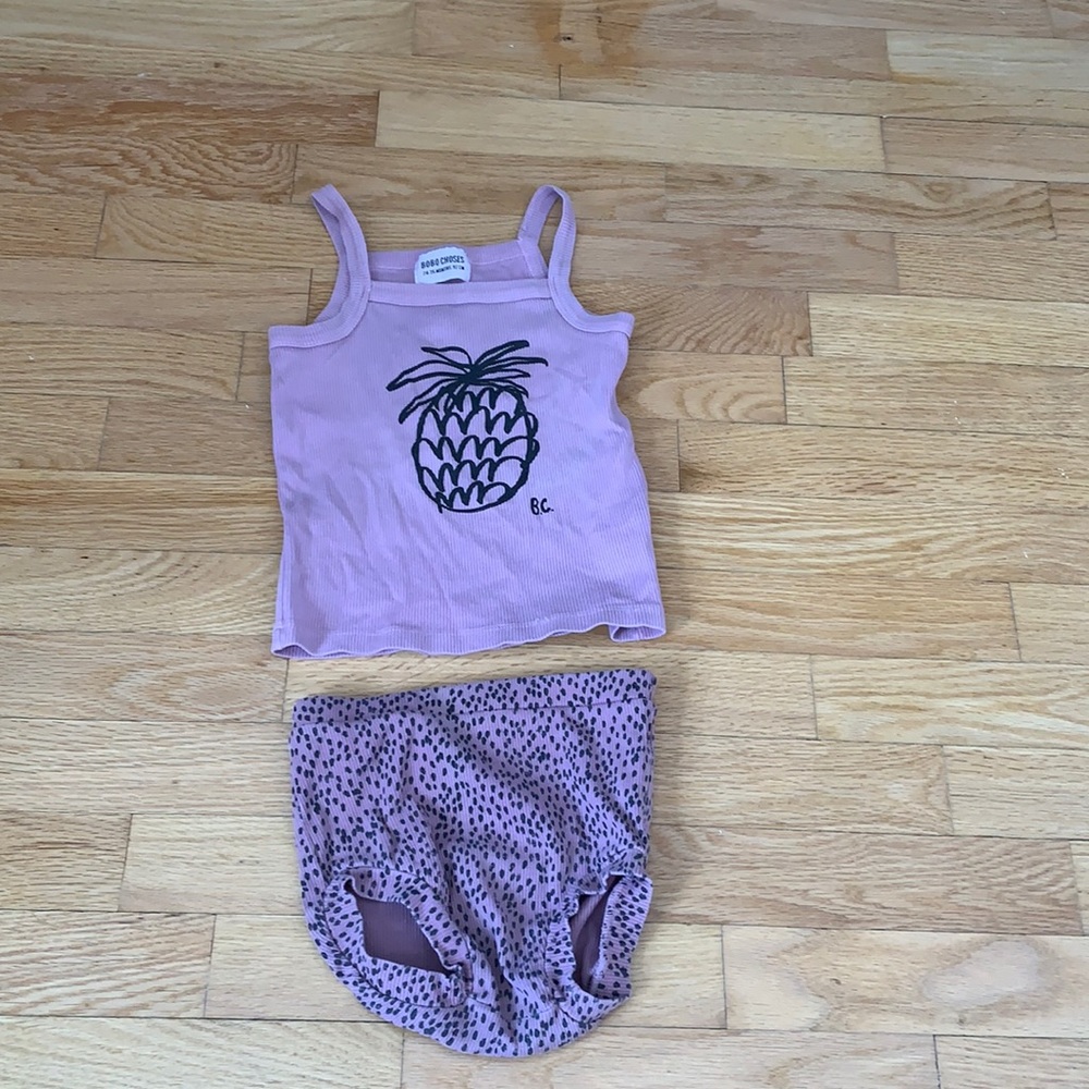 Bobo Choses Toddler two piece tank and bloomers